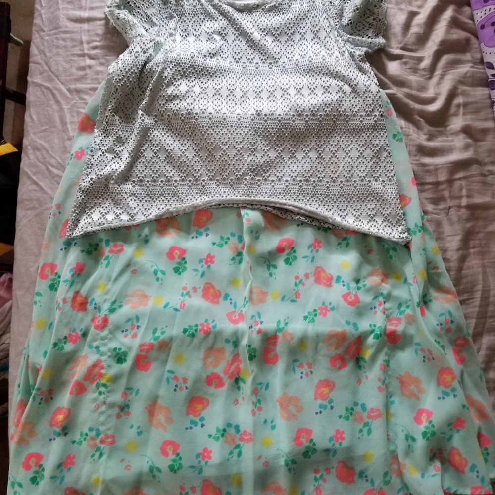 Skirt and top